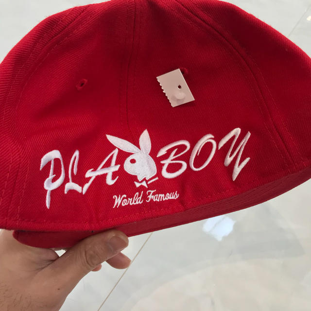 品質保証人気 Supreme - Supreme Playboy Box Logo NewEra capの通販 by ryo1139's shop｜シュプリームならラクマ 在庫あ国産