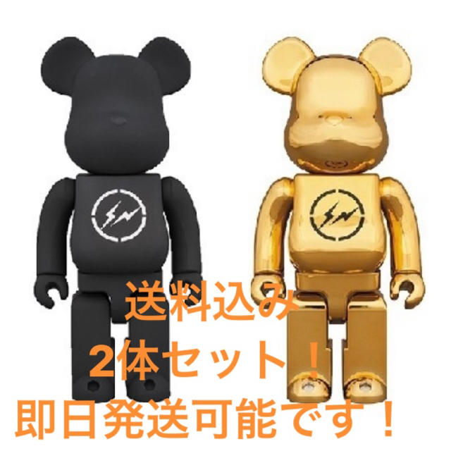 FRAGMENT(フラグメント)のbe@rbrick fragment 400% エンタメ/ホビーのおもちゃ/ぬいぐるみ(キャラクターグッズ)の商品写真