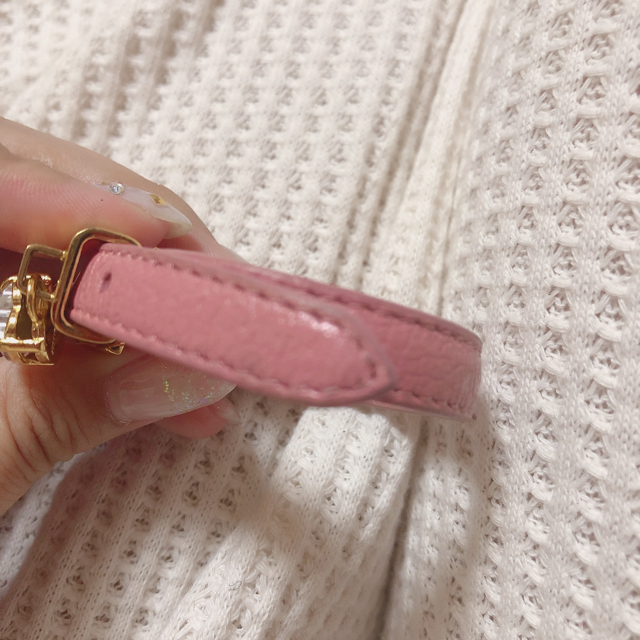 miumiu(ミュウミュウ)のmiumiu ブレスレット クリスタル ハート レディースのアクセサリー(ブレスレット/バングル)の商品写真