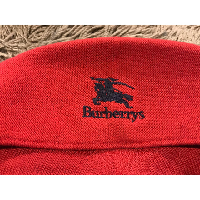 BURBERRY(バーバリー)の送料込み！BURBERRYベレー帽バーバリー古着個性下北沢モード レディースの帽子(ハンチング/ベレー帽)の商品写真