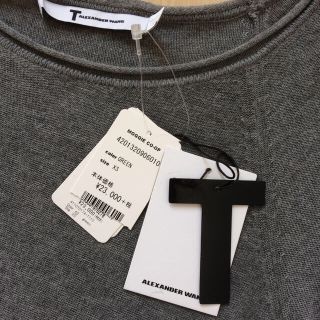 アレキサンダーワン(Alexander Wang)のアレキサンダーワン バイカラーニット(ニット/セーター)