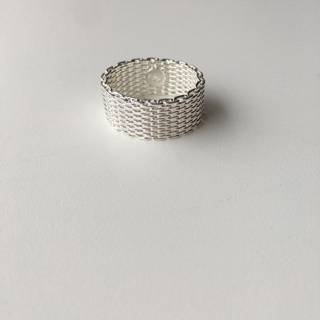 シルバーメッシュリング レディースのアクセサリー(リング(指輪))の商品写真