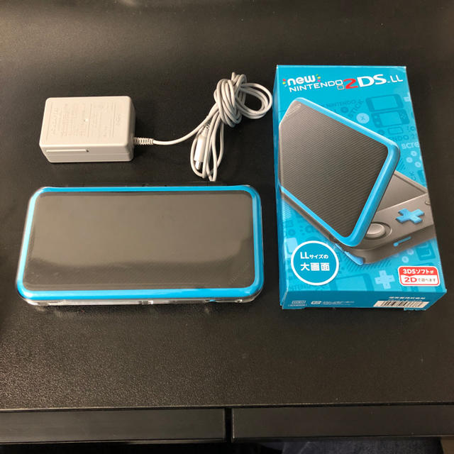 【超美品】ニンテンドー2DS LL(ラベンダー)+充電器