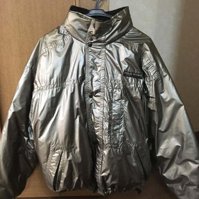 90s ラルフローレン ポロスポーツ シルバーアウター メンズのジャケット/アウター(ダウンジャケット)の商品写真
