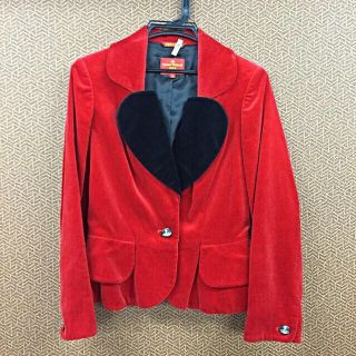 ヴィヴィアンウエストウッド(Vivienne Westwood)のLOVEジャケット クリーニング済み(テーラードジャケット)