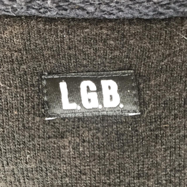 LGB(ルグランブルー)のhyde着 LGB ルグランブルー ラクーンファーパーカー MID丈 ブラック メンズのトップス(パーカー)の商品写真