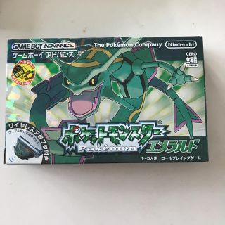 ゲームボーイアドバンス(ゲームボーイアドバンス)のゲームボーイアドバンス ポケットモンスター エメラルド(携帯用ゲームソフト)