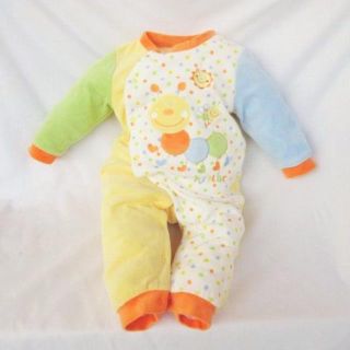 マザウェイズ(motherways)のマザウェイズ★新品★9-12か月★76ｃｍ★イモムシ★ カバーオール♪(カバーオール)