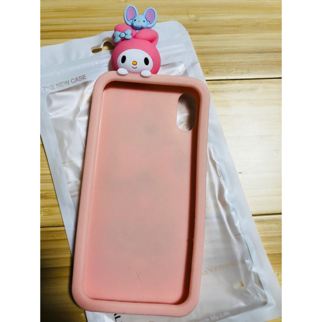 マイメロディ(マイメロディ)のマイメロ❤︎iphoneXケース スマホ/家電/カメラのスマホアクセサリー(iPhoneケース)の商品写真