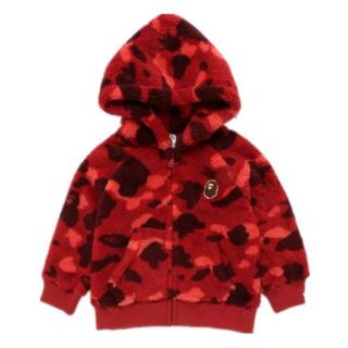 アベイシングエイプ(A BATHING APE)の◆【１３０】 BAPE KIDS COLOR CAMO BOA ♪★(ジャケット/上着)