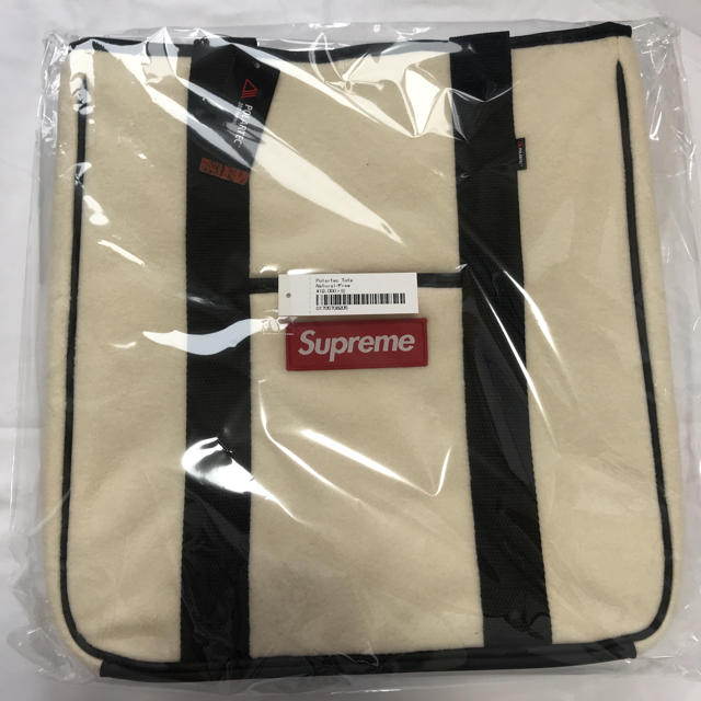 新品未使用 supreme  polartec tote natural