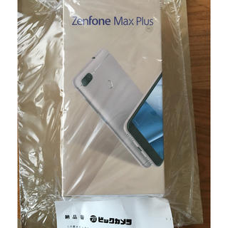 エイスース(ASUS)のASUS zenfone max plus m1 新品未開封 SIMフリー(スマートフォン本体)