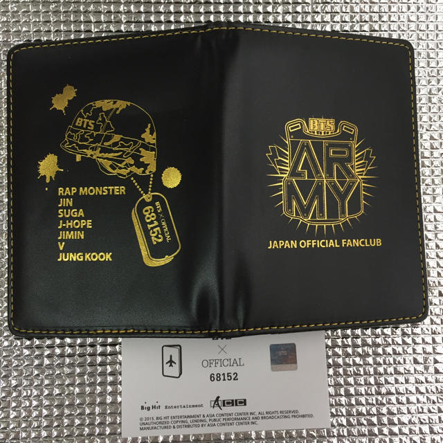 新着 BTS SUGA 直筆サイン入り パスポートケース econet.bi