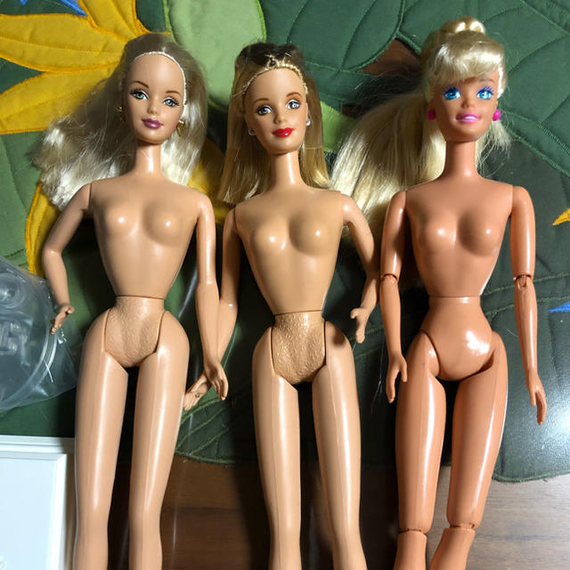 Barbie(バービー)のバービー＊素体ドールのみ3体セット キッズ/ベビー/マタニティのおもちゃ(ぬいぐるみ/人形)の商品写真