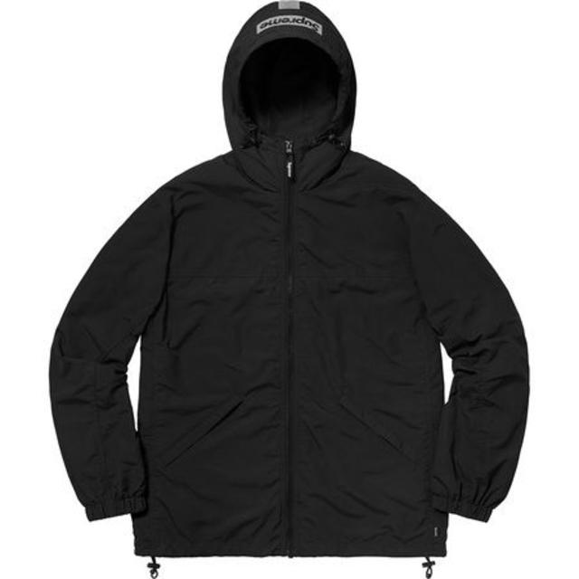 メンズM SUPREME 2-tone Zip Up Jacket black黒