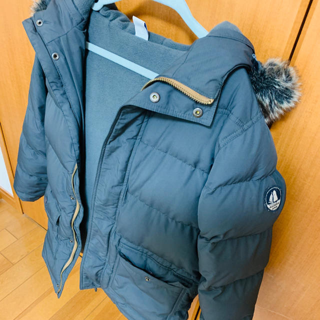 PETIT BATEAU(プチバトー)のプチバトー 8ans コート キッズ/ベビー/マタニティのキッズ服男の子用(90cm~)(コート)の商品写真