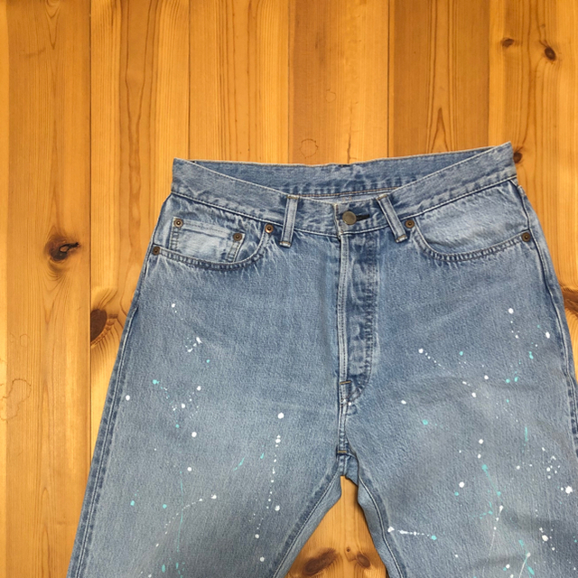 UNUSED(アンユーズド)のUNUSED UW0623 Painted Denim Pants メンズのパンツ(デニム/ジーンズ)の商品写真