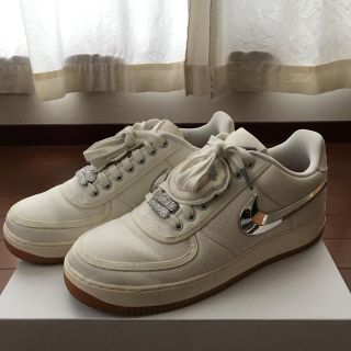 ナイキ(NIKE)のNIKE AIR FORCE 1 x TRAVIS SCOTT SAIL(スニーカー)