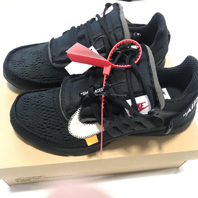 靴/シューズ国内正規品 NIKE off-white THE TEN AIR PRESTO