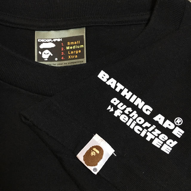 A BATHING APE(アベイシングエイプ)のa bathing ape Tシャツ Mサイズ メンズのトップス(Tシャツ/カットソー(半袖/袖なし))の商品写真