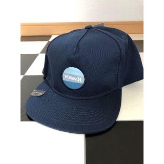 ハーレー(Hurley)の新品 未使用 Hurley キャップ ネイビー 帽子 スナップ ハーレー ロゴ (キャップ)