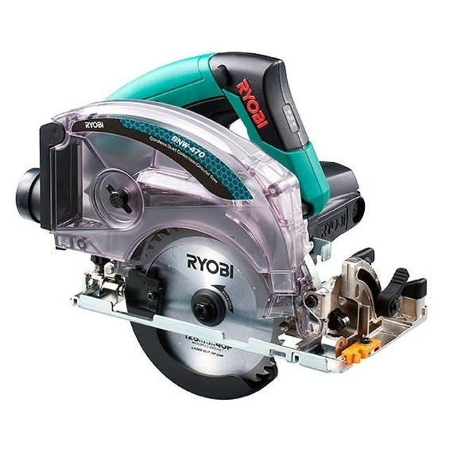 RYOBI(リョービ)のリョービ充電式集塵丸ノコ BNW-470 スポーツ/アウトドアの自転車(工具/メンテナンス)の商品写真