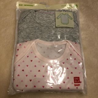 ユニクロ(UNIQLO)のくろねこ様専用☆UNIQLO ベビー クルーネック  インナー 80(肌着/下着)