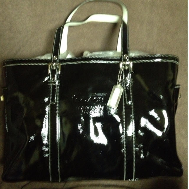 COACH - COACHエナメルバック20日迄出品