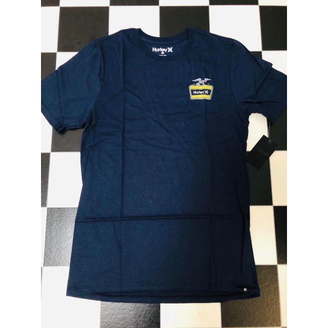 Hurley(ハーレー)の新品 未使用 Hurley Tシャツ 半袖 M ネイビー ハーレー ロゴ 紺 メンズのトップス(Tシャツ/カットソー(半袖/袖なし))の商品写真