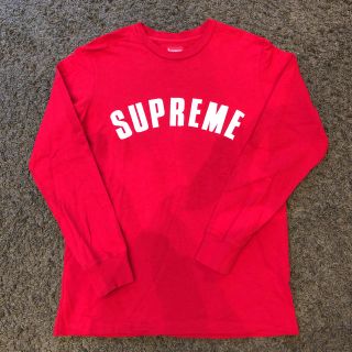 シュプリーム(Supreme)のsupremeアーチロゴロンT(Tシャツ/カットソー(七分/長袖))