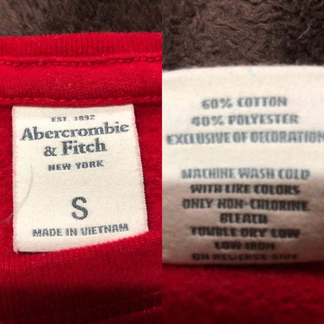 Abercrombie&Fitch(アバクロンビーアンドフィッチ)の【美品】Abercrombie & Fitch スウェットシャツ トレーナー レディースのトップス(トレーナー/スウェット)の商品写真