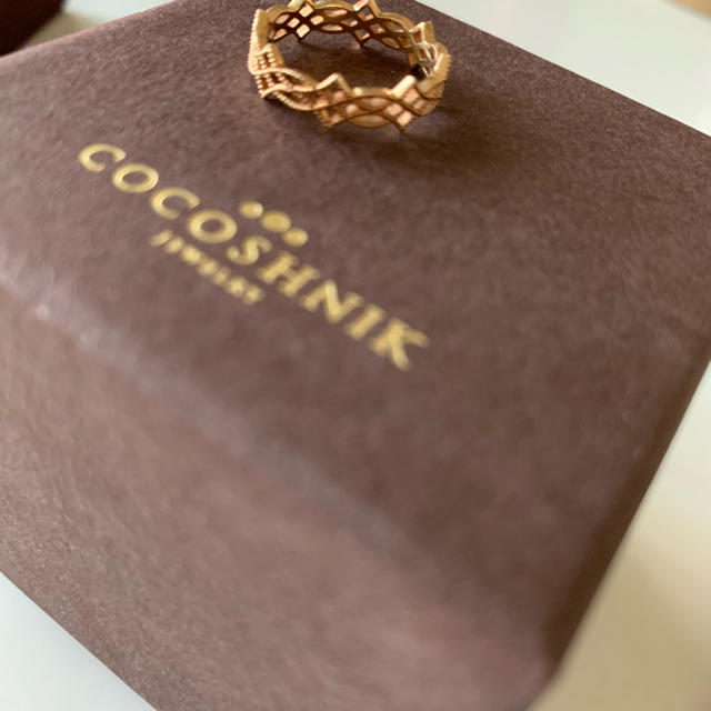 COCOSHNIK(ココシュニック)のCOCOSHNIK K10 リング お値下げ レディースのアクセサリー(リング(指輪))の商品写真