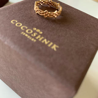 ココシュニック(COCOSHNIK)のCOCOSHNIK K10 リング お値下げ(リング(指輪))