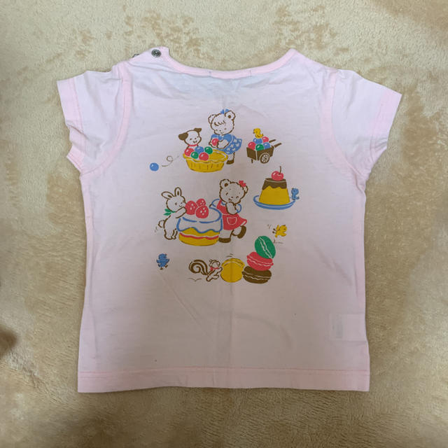 familiar(ファミリア)のfamiliar Tシャツ 90 キッズ/ベビー/マタニティのキッズ服女の子用(90cm~)(Tシャツ/カットソー)の商品写真