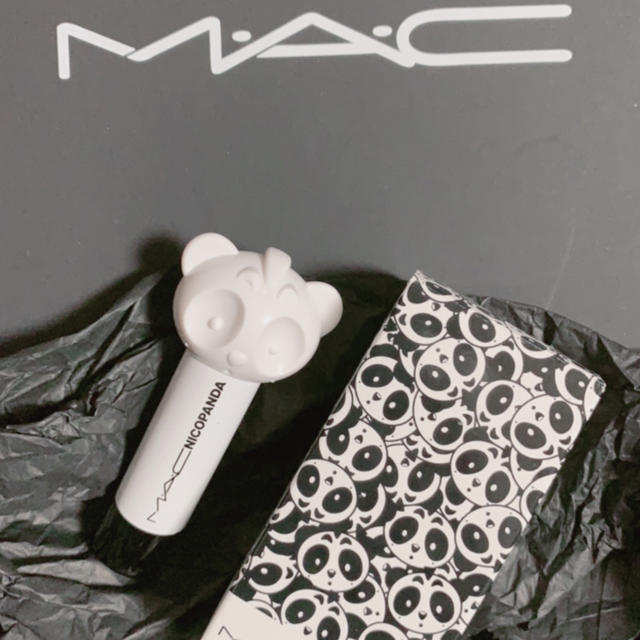 MAC(マック)のMAC×ニコパンダ リップ ギャラクティックミント コスメ/美容のベースメイク/化粧品(口紅)の商品写真