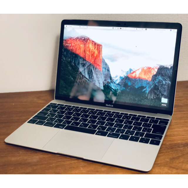 MacBook(シルバー)・別売り純正付属品セットPC/タブレット