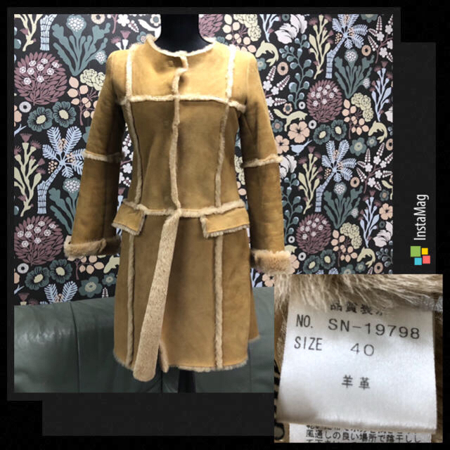 中古】リアル ムートン ロングコート | bombaytools.com