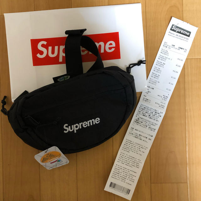 Supreme 18AW/FW Waist Bag 黒