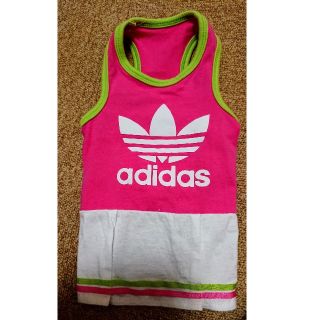 アディダス(adidas)の犬洋服 adidas ワンピース(Mくらい)(犬)