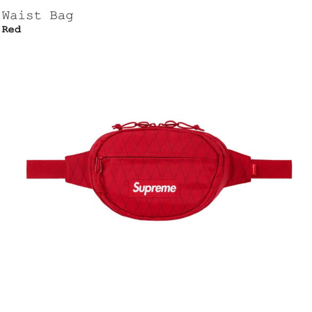 Supreme(シュプリーム)の【新品】Supreme Waist Bag / RED メンズのバッグ(ボディーバッグ)の商品写真