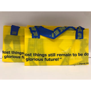 イケア(IKEA)の【2枚セット】VARLDSBRA ヴェルドスブラ キャリーバッグ L, 71 ℓ(その他)