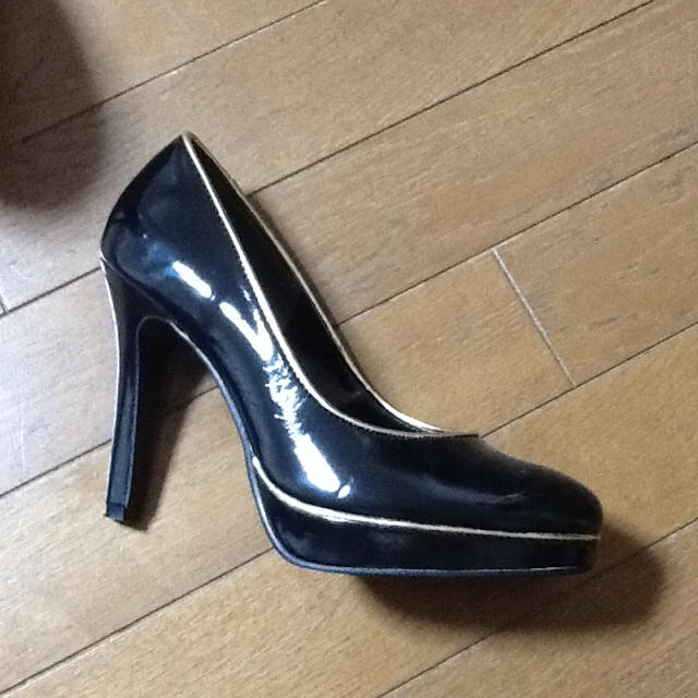 黒☆ハイヒールパンプス レディースの靴/シューズ(ハイヒール/パンプス)の商品写真