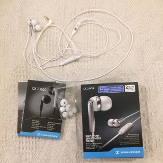 ゼンハイザー(SENNHEISER)のゼンハイザーカナル型イヤホンAndroidスマートフォン用CX2.00G(ヘッドフォン/イヤフォン)