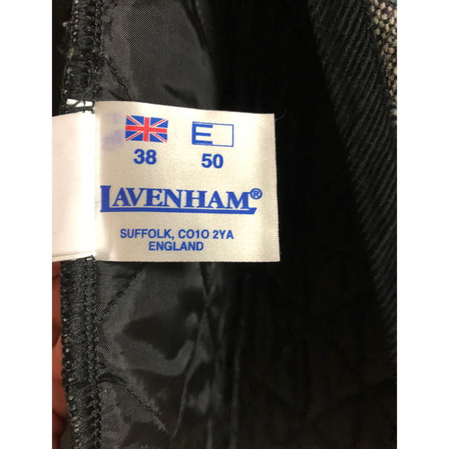 LAVENHAM(ラベンハム)のラベンハム ノーカラー キルティング コート ウール レディースのジャケット/アウター(ロングコート)の商品写真