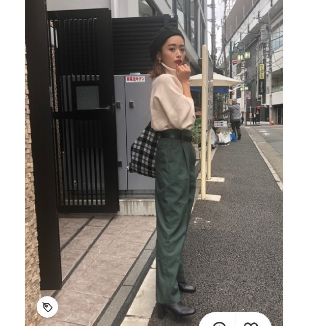 moussy マウジー カプセルコレクション パンツ ベルト付き