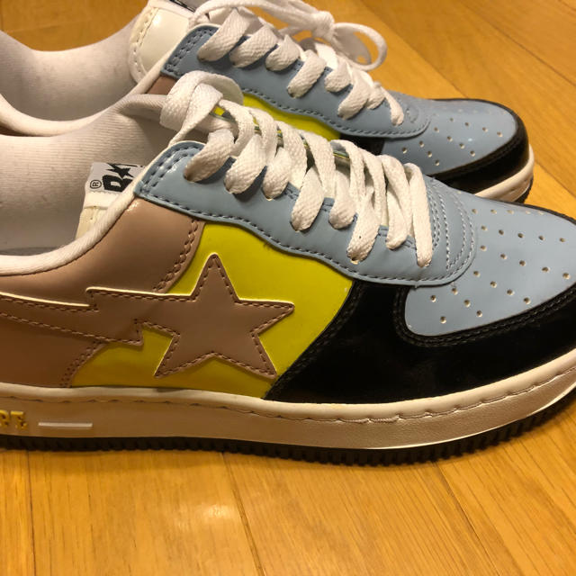 BAPE STA エナメル スニーカー 新品未使用