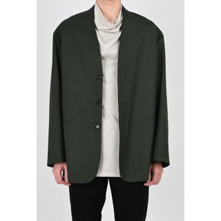 LADMUSICIAN 19aw セットアップ dark green スーツ セットアップ