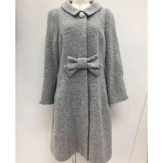 エムズグレイシー(M'S GRACY)のエムズグレイシー♡大人気完売カラー♡グレーのモコモココート♡40(ロングコート)