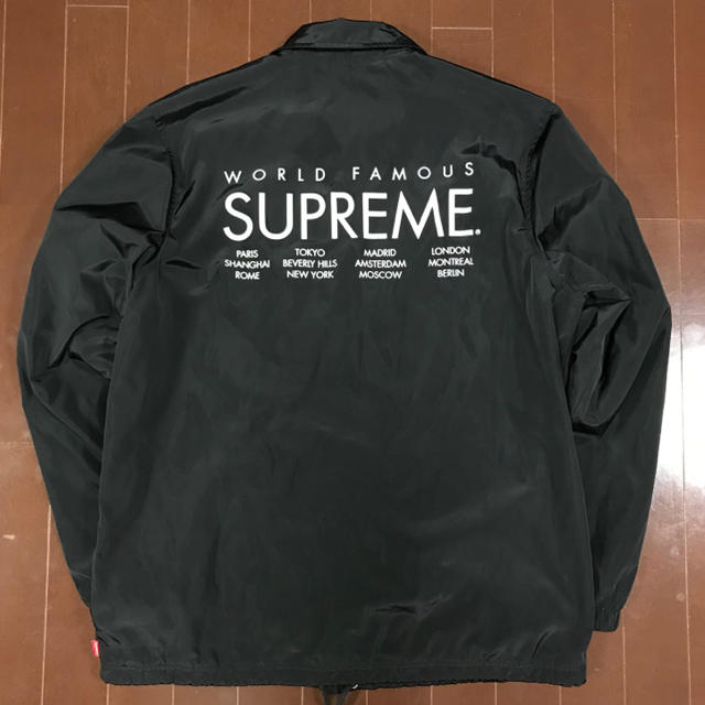 メンズsupreme international coach jacket 自身購入