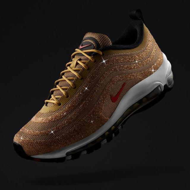 NIKE(ナイキ)の国内正規 NIKE AIR MAX 97 LX SWAROVSKI 新品未使用 レディースの靴/シューズ(スニーカー)の商品写真